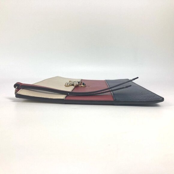 GUCCI 476077 BEE Bee Border Pearl Rhinestone Bag Pouch Clutch bag - Picture 5 of 16